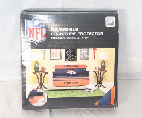 NFL Denver Broncos Reversible Furniture Protector (H-93)