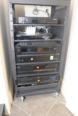 Stereo Rack (Components Sold Separately)  (L-76)