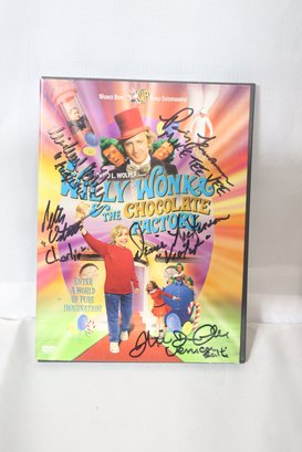 SIGNED DVD Willy Wonka And The Chocolate Factory