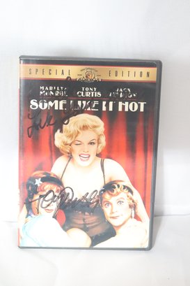 Signed Some Like It Hot DVD, Sorry No Marilyn!!!