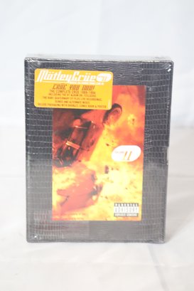 SEALED Motley Crue: Music To Crash Your Car To - Volume II 2004 4-disc CD Set NEW