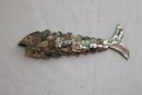 Vintage Articulated Abalone Fish Bottle Opener (T-18)