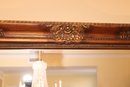 Ornate Carved Gold Gilt Wood Frame Wall Mirror 4'x3' (M-2)