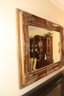 Ornate Carved Gold Gilt Wood Frame Wall Mirror 4'x3' (M-2)