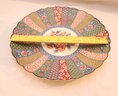 Vintage Arita Yaki Japanese Porcelain Plate Binyaku (M-7)