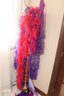 Red And Purple Feather Boas And Scarfs Red Hat Society (C-27)