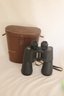 Vintage Steinheil Optics 16x60 Binoculars In Leather Case (C-43)