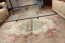 Vintage Pace Mid Century Brass And Glass Coffee Table (V-2)