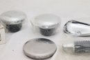 Assorted Harley-davidson Motorcycle Chrome Gas Caps Pegs And More (D-19)