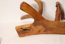 Vintage Rustic Sculptural Wooden Stool Log Branch (V-20)