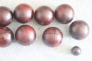 Vintage Bocce Balls (D-28)