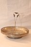 Antique Sterling Silver Bowl With Center Handle 423.7 Grams