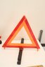 Set Of 3 Emergency Roadside Safety Reflective Triangles (H-20)