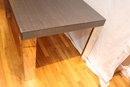 Chrome Leg Expandable Dining Room Table