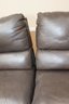 Brown Leather Recliner Couch