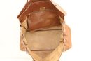 XXI Secolo Leather Birkin Bag Style Handbag With Crossbody Strap (AH-8)