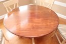 Round Kitchen Pedestal Table W/ 4 Chairs (C-1)