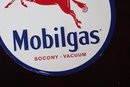 Vintage Mobil Gas Metal Sign (R-6)