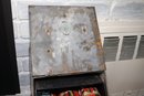 Antique English Fireplace Coal Box