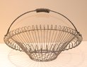 LARGE Vintage Metal Basket (C-58)