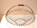 LARGE Vintage Metal Basket (C-58)