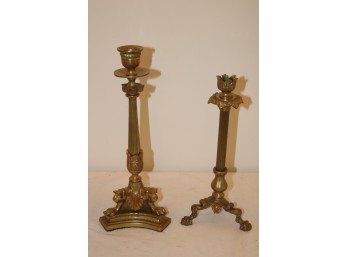 Antique/ Vintage Brass Candle Sticks