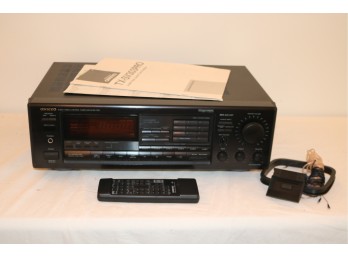 Onkyo AV Control Tuner Amplifier Stereo Home Surround TX-SV303PRO Receiver W/ Remote & Manuals