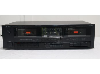 Onkyo Cassette Player Model TA-RW44