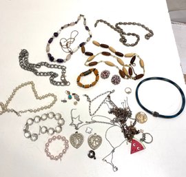 Assorted Crafters Repair Jewlery Lot Beads, Necklace, Bracelets (MJ-3)