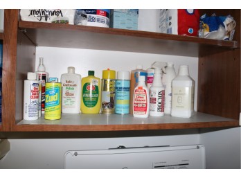 Assorted Cleaning Chemicals