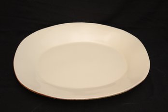 Vietri Stoneware Platter Made In Italy (T-43)