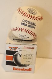 Worth Official League Baseball In Box