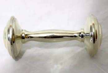 Empire Sterling Silver Baby Rattle