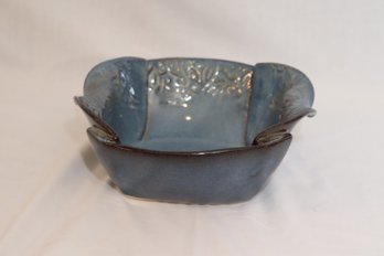 Hilborn Pottery Contemporary Twist Server Bowl  (R-58)