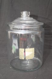 Vintage Glass Candy Jar Storage Container (T-54)
