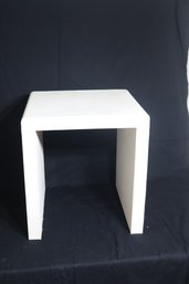 Small Leather Wrapped Table (J-21)
