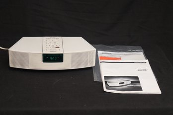 Bose Wave Radio Original Music System AWR1-1W AM/FM Alarm Clock Stereo