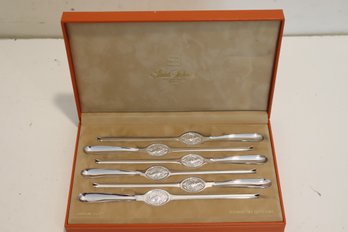 Cuis & Raynaud Silver Plated Lobster Pick Set Saint Hilaire Collection Paris (E-69)