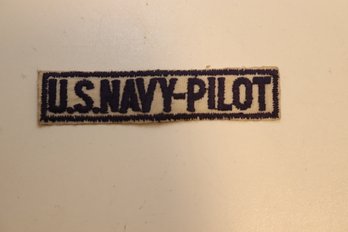 Vintage U.S. Navy-pilot Uniform Patch (M-50)