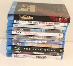 Blu Ray Disc The Godfather, Point Of Nor Return, The Shining!, Reservoir Dogs  (E-70)