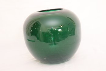 Green Glass Vase (A-77)