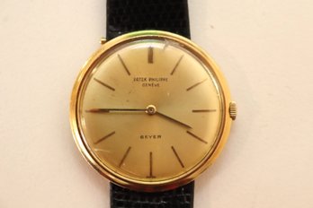 1960's Patek Philippe Calatrava 18K YG Wrist Watch