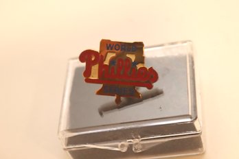 1993 Philadelphia Phillies World Series Lapel Hat Pin (M-55)