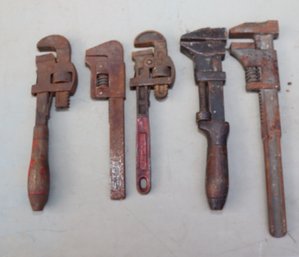 Vintage Pipe Wrench Lot  (G-52)