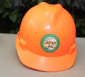 HiViz V-guard Safety Orange MSA Hard Hat (G-54)