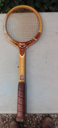 Vintage Davis Hi-Point Wooden Tennis Racket (G-56)