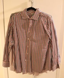 Men's Dress Button Down Shirt Lot From Astor & Black Custom Clothes Size L
