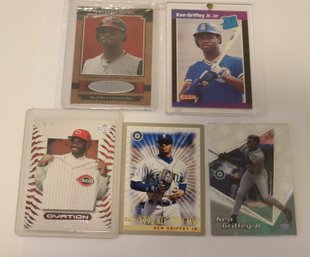 Ken Griffey Jr Baseball Cards Topps, Donruss, Upper Deck, (RB-9)