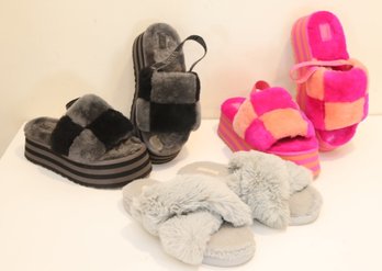 Fuzzy Sandals: Uggs