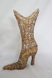 Beaded Wire Shoe (A-96)